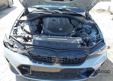 2024 BMW M340I из США, поврежденный, VIN 3MW49FS01R8E40140